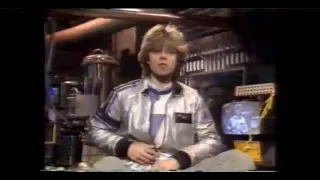 Maurice Gibb as VJ in 1984