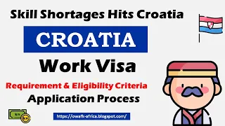 Croatia Work Visa | How to get Croatia Work Permit ? Full Process Step by Step | High Salary