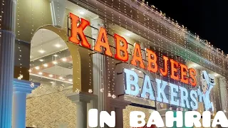 Kababjees baker now in bahria town karachi || visit kababjees bakers and review || Ali's Family