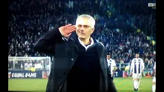 Juventus Manchester United 1 2 - Zuliani contro Mourinho a fine partita