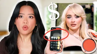 exposing the real cost of Sabrina Carpenter’s makeup looks