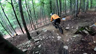 DZIABAR Szyndzielnia 07/2022 Raw. Enduro Trails Bielsko Biała. Canyon Spectral 22.