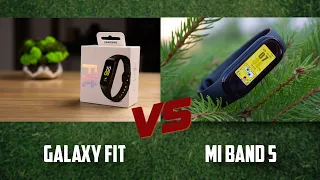Samsung Galaxy Fit vs Xiaomi Mi Band 5 - Fitness Tracker Comparison