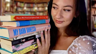 ASMR Cozy Librarian Roleplay 📚 whispering, tapping, typing sounds + page turning