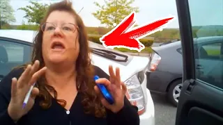 Prius Owner Freaks Out After Seeing Couple In Big Diesel Truck