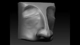 Create realistic nose in Zbrush in 5 minutes!