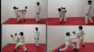 karate kid final fight 🤟 practice fight #sachinkarate #karate