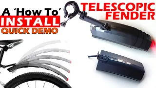 How to Install a Telescopic Fender | Paano magkabit ng Retractable Fender