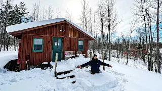 DANGEROUS Temperatures at the Cabin | Winter Cabin Living