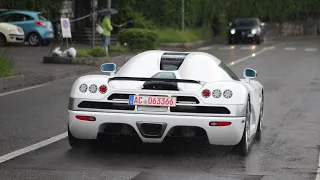 Supercars arriving to Lake Como 2024 (Koenigsegg CCX, McLaren F1 x2, 959, Countach x2, M1 x3…)