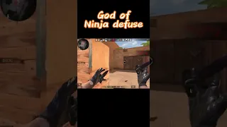 God of Ninja Defuse Standoff2 #shorts