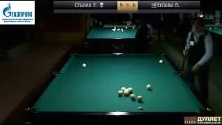 СТАЛЕВ Отыгрался  Stalev save (Russian billards)