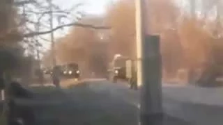 10 11 14 Колонна тяжелой техники на Донецк! Украина   Новости Украины