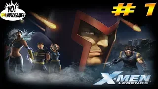 X-Men Legends! 4 players! Part 1 - YoVideogames