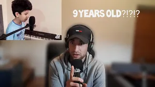 HIMO ||9 YEARS OLD YOUNG HOPEFUL || MY REACTION // * just amazing!