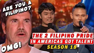 Bunot Abante at Shadow Ace nagpakitang-Gilas sa America's Got Talent Season 18 | The Filipino Pride