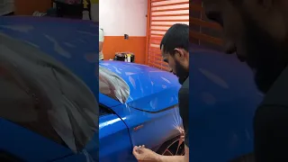 Glossy Audi A3 to matte (PPF installation)