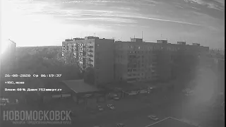 Timelapse 26-08-2020 - Новомосковск, Украина