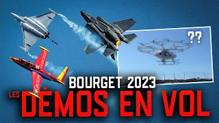 SALON DU BOURGET: DEMONSTRATIONS AERIENNES A SUIVRE #SIAE #AVIATION