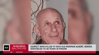 Suspect who killed 91-year-old Baltimore County man sentenced to 40 years in prison
