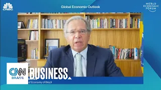 "Estamos prontos para decolar de novo", diz Paulo Guedes | JORNAL DA CNN