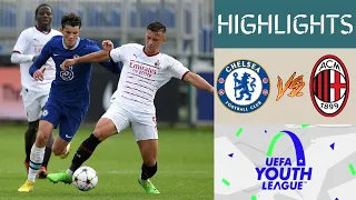 Chelsea vs AC Milan U19 UEFA Youth League Highlights