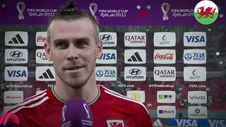 USA v Wales | 2022 FIFA World Cup Group B  | Post-match interview with Gareth Bale