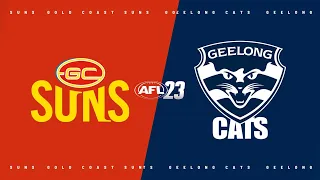 AFL 23 | Gold Coast Suns v. Geelong Cats | 2024, Round 10