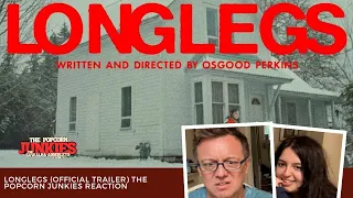 LONGLEGS (Official Trailer) The Popcorn Junkies Reaction