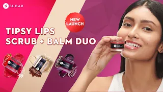 New Launch Alert - SUGAR Tipsy Lips Scrub + Balm Duo | SUGAR Cosmetics