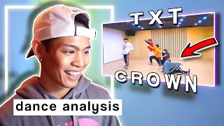 Dance Analysis: TXT - CROWN | CHOREOGRAPHY ANALYSIS/REACTION