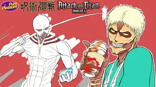 Jujutsu Kaisen Ending 1 | Titans Version | Attack on Titan × [Lost in Paradise]