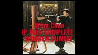 Wing Chun IP MAN complete wooden dummy