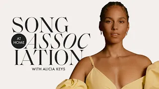 Alicia Keys Sings Whitney Houston, Prince, and Aretha Franklin in a Game of Song Association | ELLE