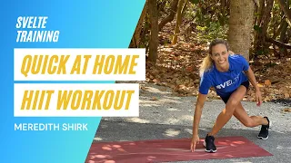 Quick At Home HIIT Workout