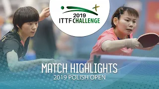 Chen Yi vs He Zhuojia | 2019 ITTF Polish Open Highlights (Final)