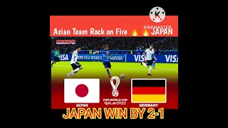 This Time For Asia | japan win against germany | unbelievable victory #shorts