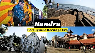 Places to Visit in Bandra | Heritage Gems of bandra Mumbai | Exploring Bandra in Mumbaikar Style ⛪ 🏰