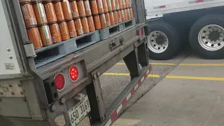 Gorgeous/Amazing Female truck driver Backing into dock 2019