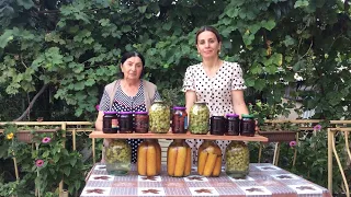 We are with you again after a 10-day break Pickles from fruits Storing corn for the winter