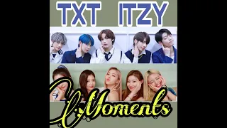 THERE'S SOMETHING BETWEEN ITZY & TXT [TXT & ITZY MOMENTS]