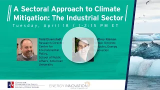 A Sectoral Approach to Climate Mitigation: The Industrial Sector