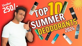 10 Long Lasting Deodorant For Men Under 250 | Best Deodorant For Men | Top 10 Summer Deos for Men