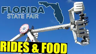 Florida State Fair 2024 Tour & Review (Wild Fair Rides & Crazy Carnival Food) with The Legend