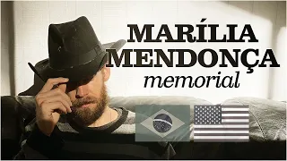 CANTOR GRINGO JAMES DAVY POSTA MEMORIAL EM HOMENAGEM À MARÍLIA MENDONÇA