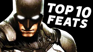 Top 10 Strongest Batman Feats of All Time