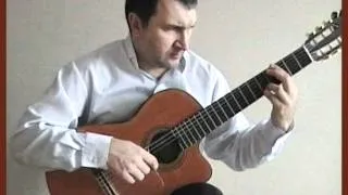А.Петров, Осенний марафон, переложение для гитары