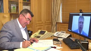 19.07.2021 Співбесіда з суб’єктом призначення на посаду Керівника Апарату РНБОУ - Гербеда С.В.