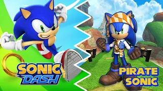 Sonic Dash (Pirate Sonic) - Gameplay
