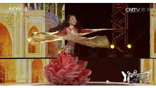 Luo Wenting, a esta niña chica le gustan mucho la danza árabe